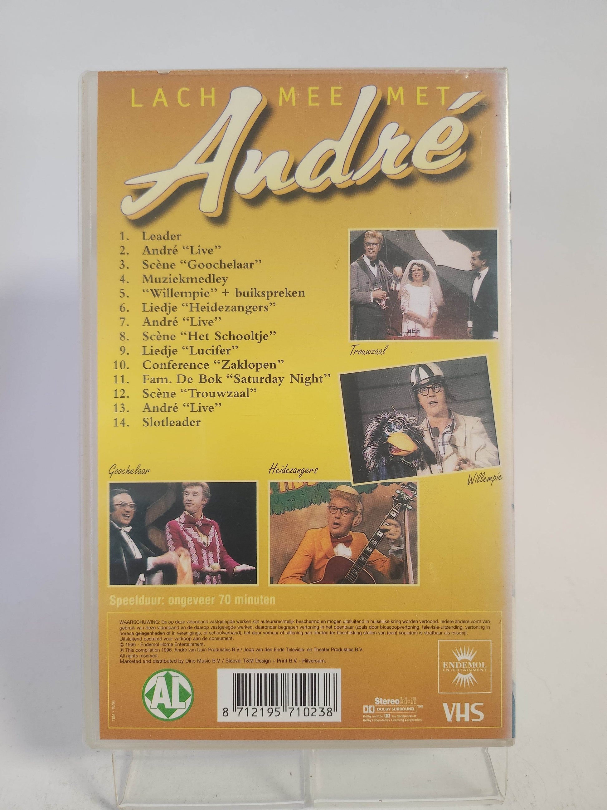 Lach mee met Andre Deel 2 VHS - Feniks Gameshop