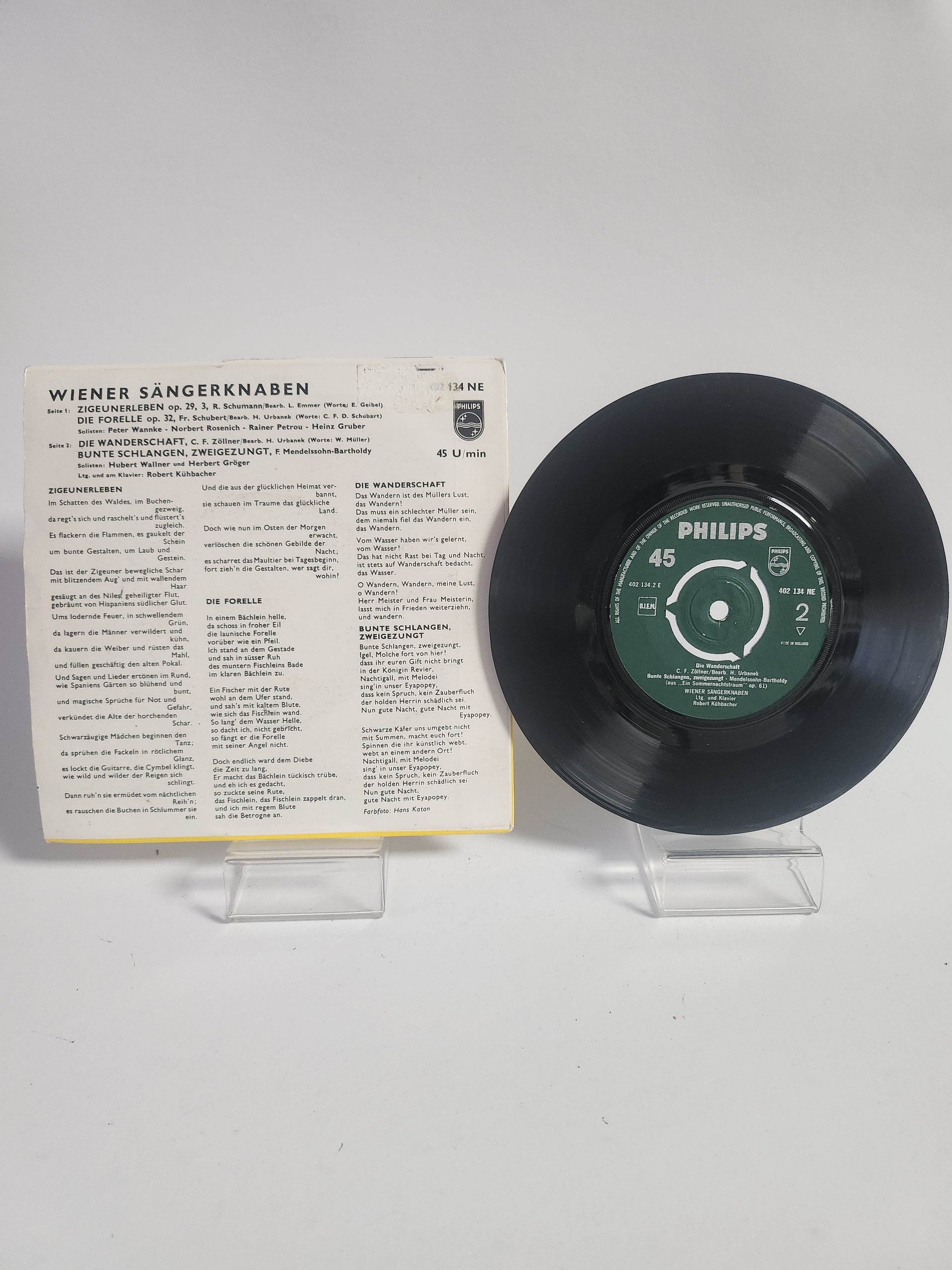 Wiener Sängerknaben 4 Single Vinyl - Feniks Gameshop