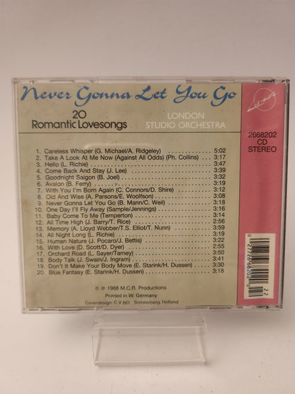 20 Romantic Lovesongs: Never Gona Let You Go CD