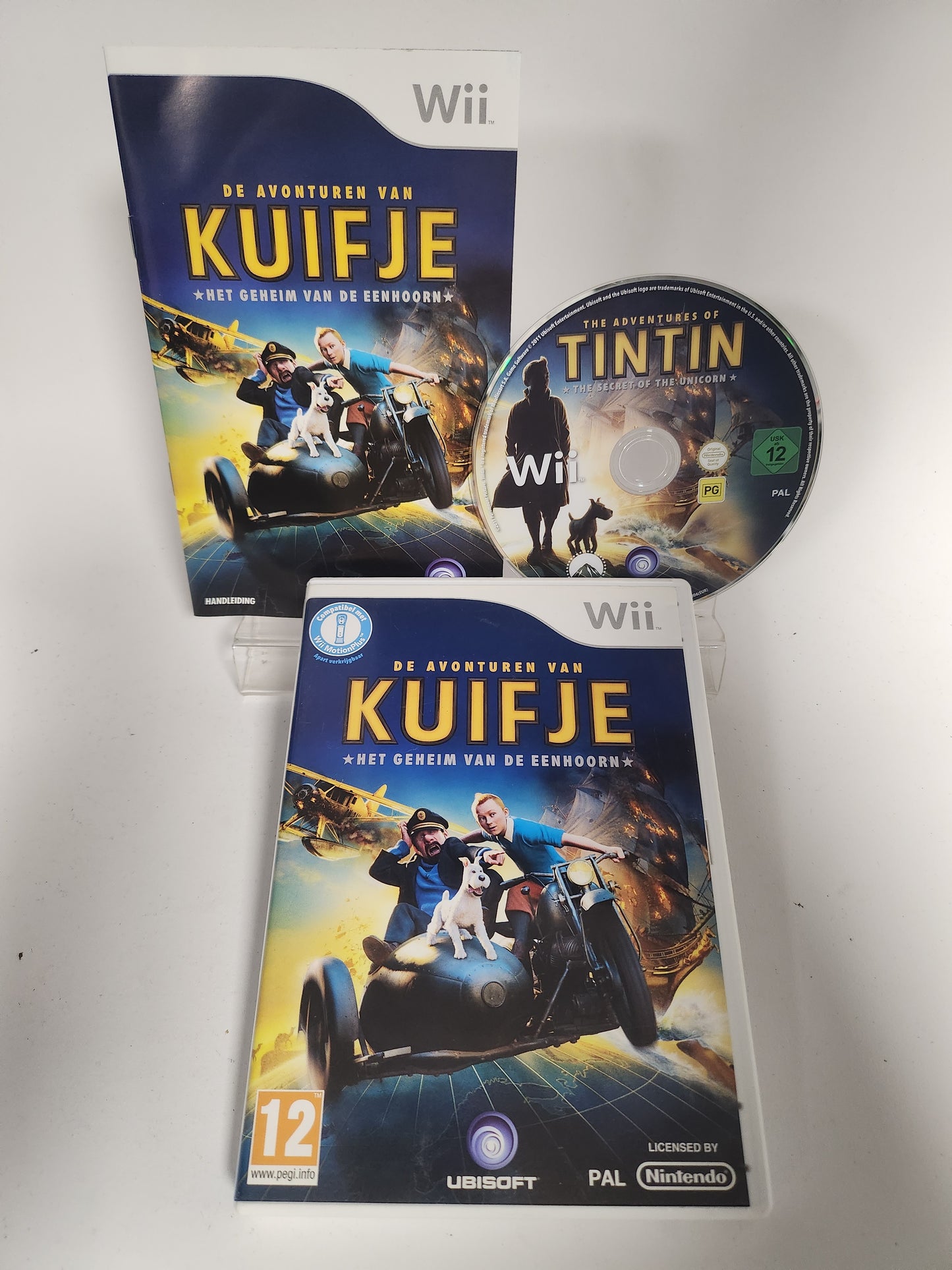 Avonturen van Kuifje het Geheim van de Eenhoorn Nintendo Wii