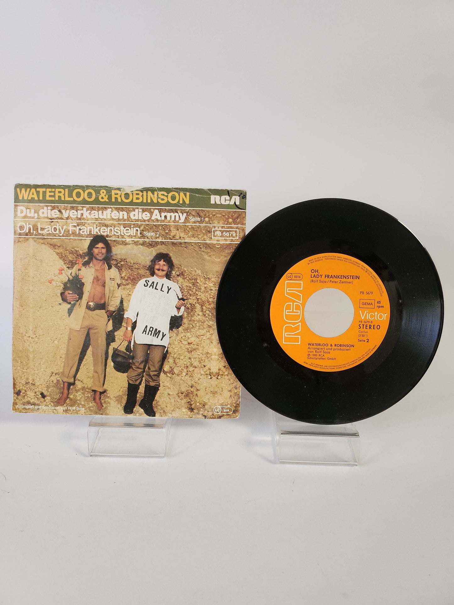Waterloo & Robinson: Du, die verkaufen die Army Single Vinyl - Feniks Gameshop