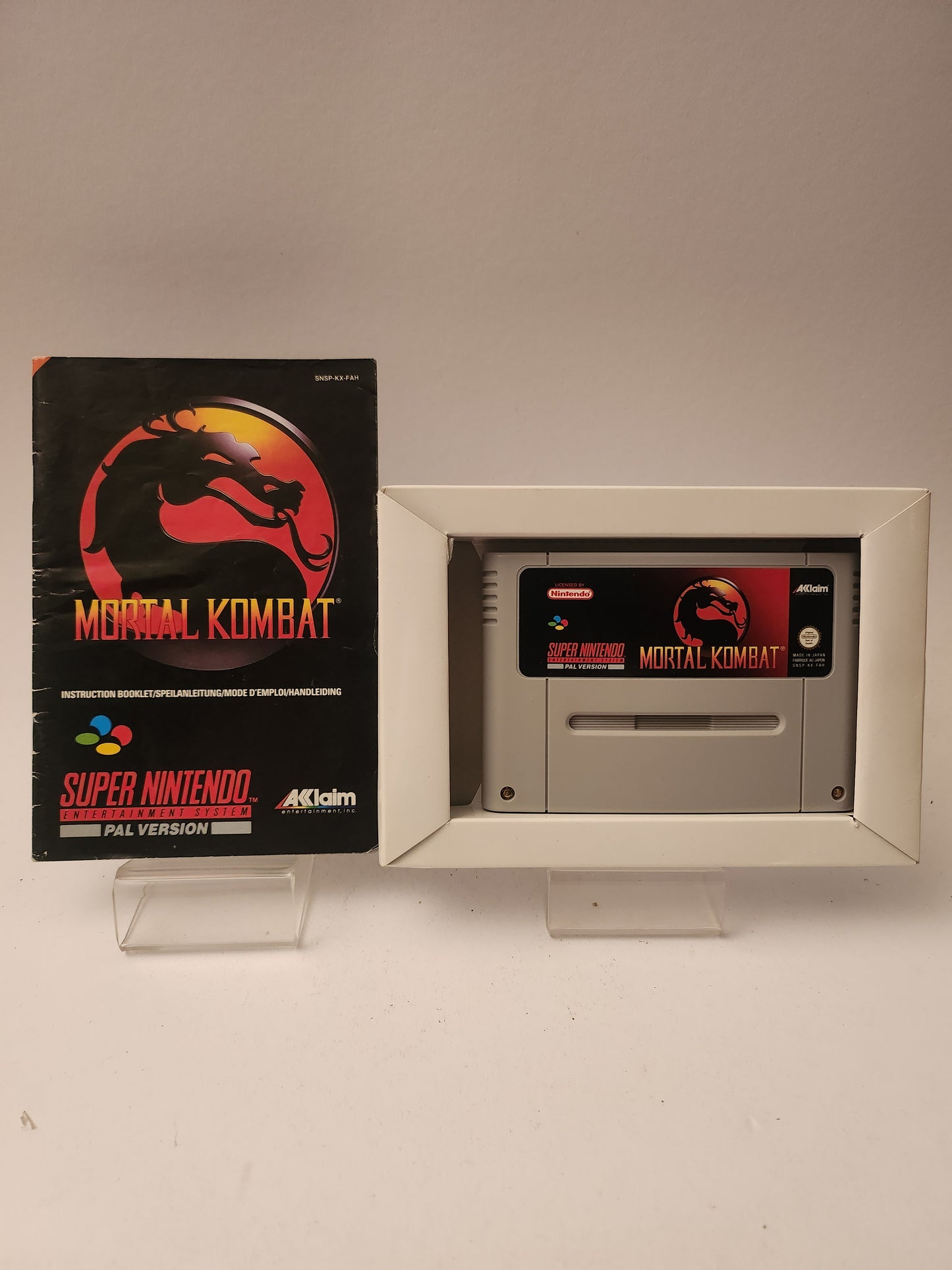 Mortal Kombat Boxed SNES