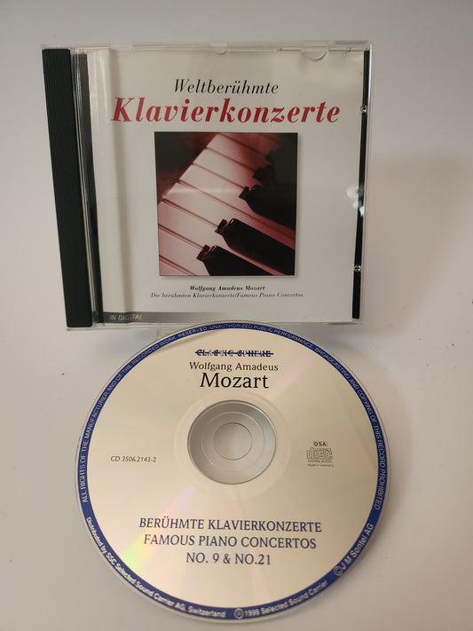 Wolfgang Amadeus Mozart: Berühmte Klavierkonzerte CD