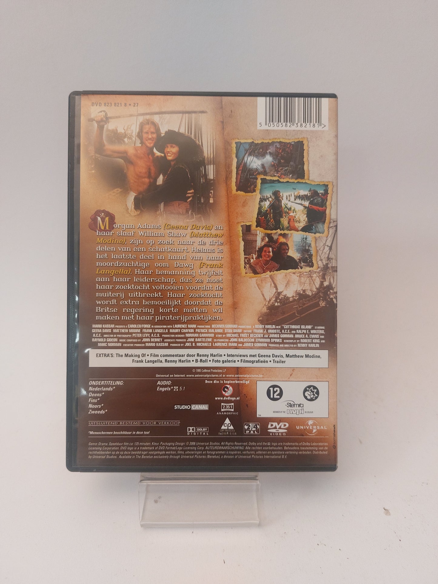Cutthroat Island Dvd