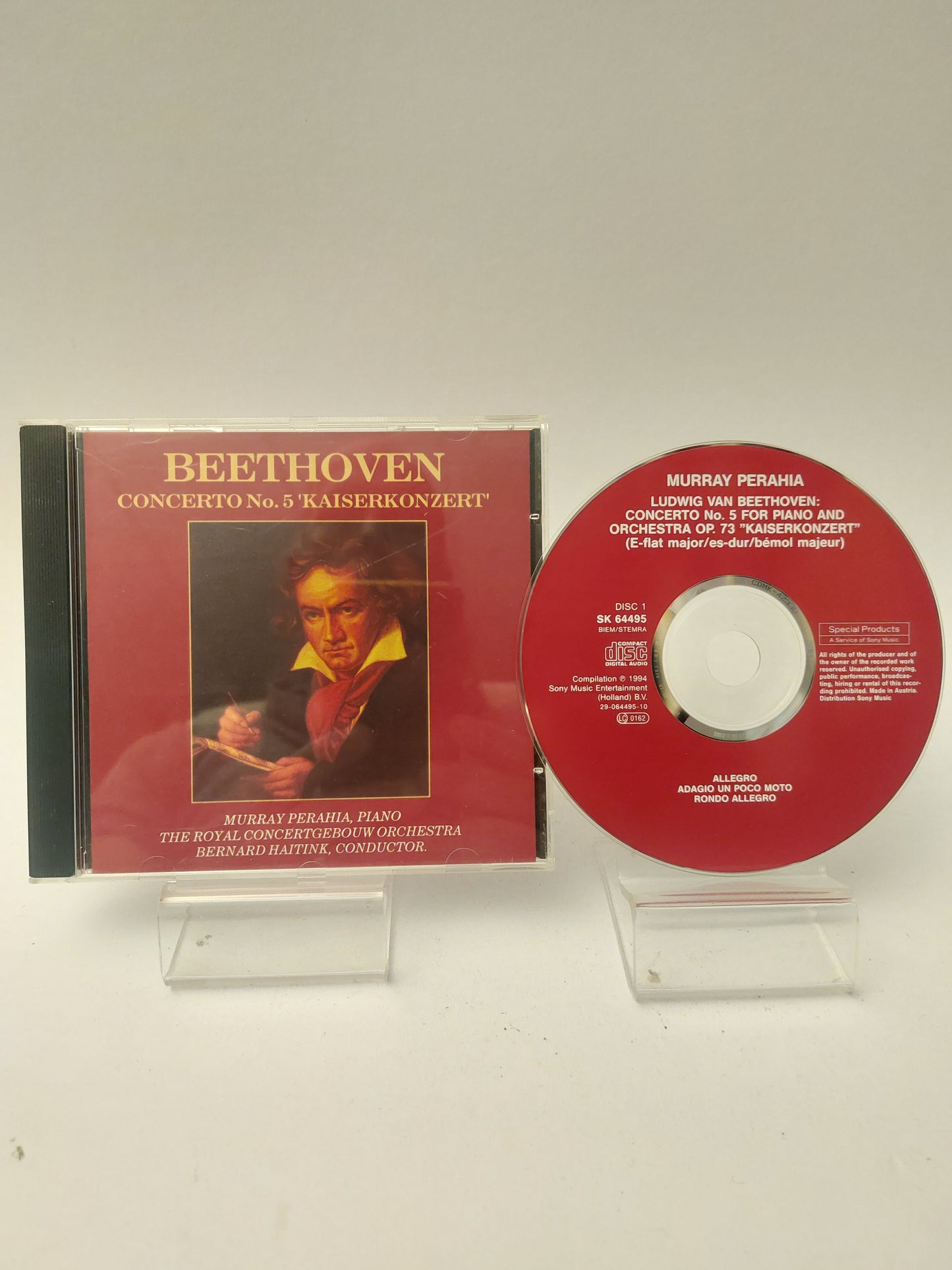 Beethoven: Concerto No 5 "Kaiserkonzert" CD