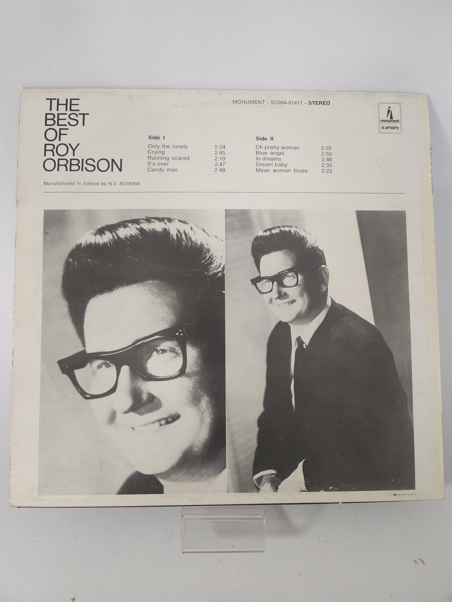 Best of Roy Orbison LP Vinyl