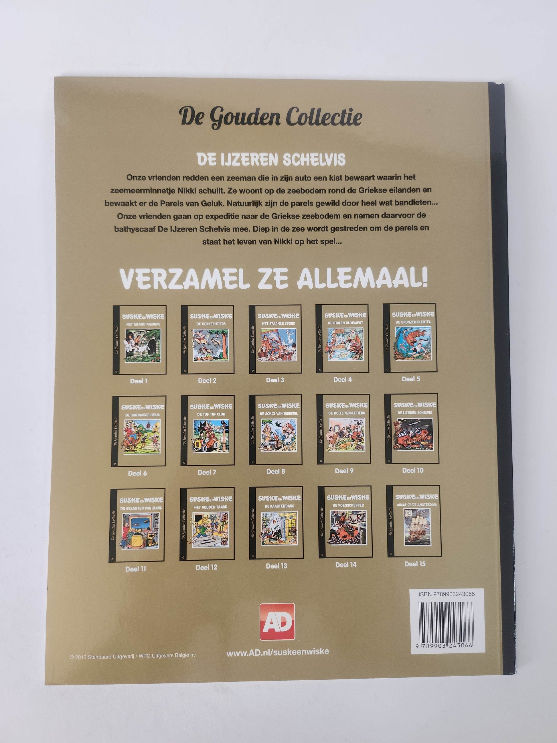 10: Gouden Collectie: de Ijzeren Schelvis Suske en Wiske - Feniks Gameshop