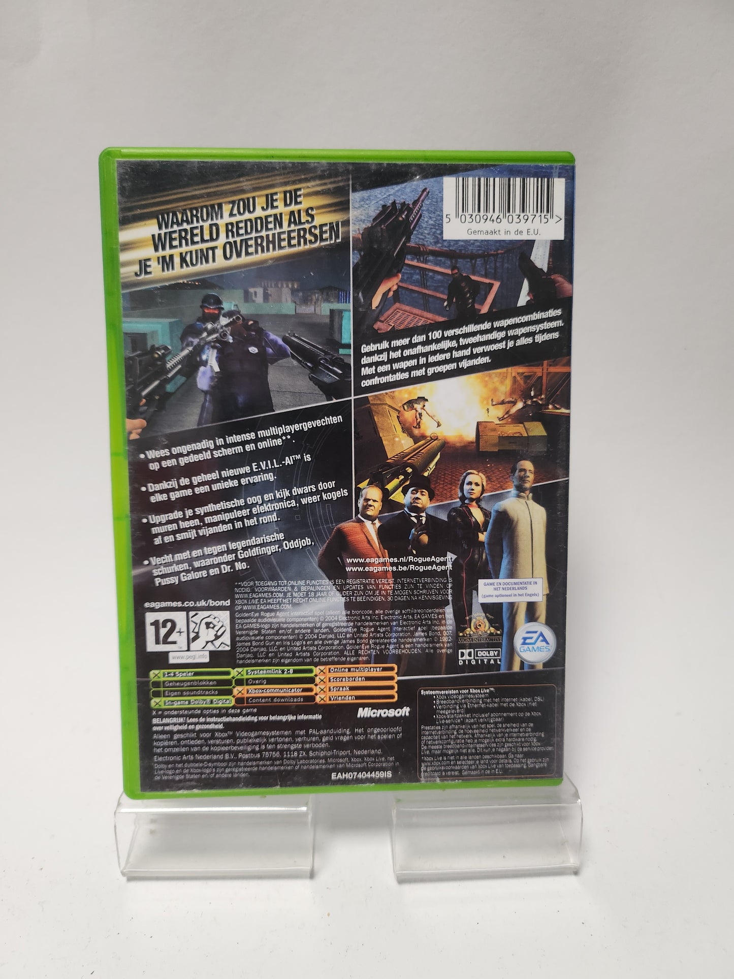 Golden Eye Rogue Agent Xbox Original