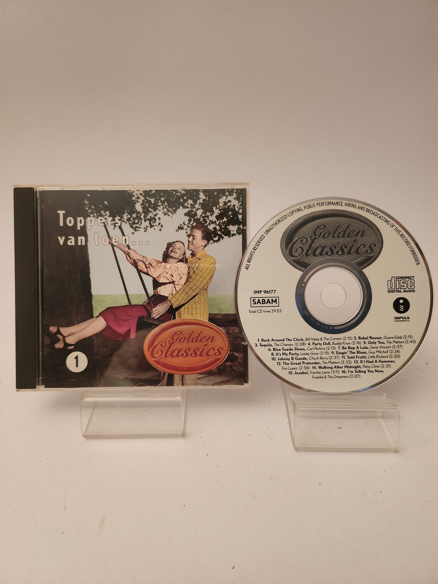 Golden Classics, Toppers van Toen Deel 1 CD