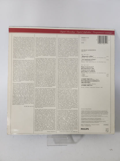 Rhapsody in Blue - Concerto in F - American in Paris LP Vinyl