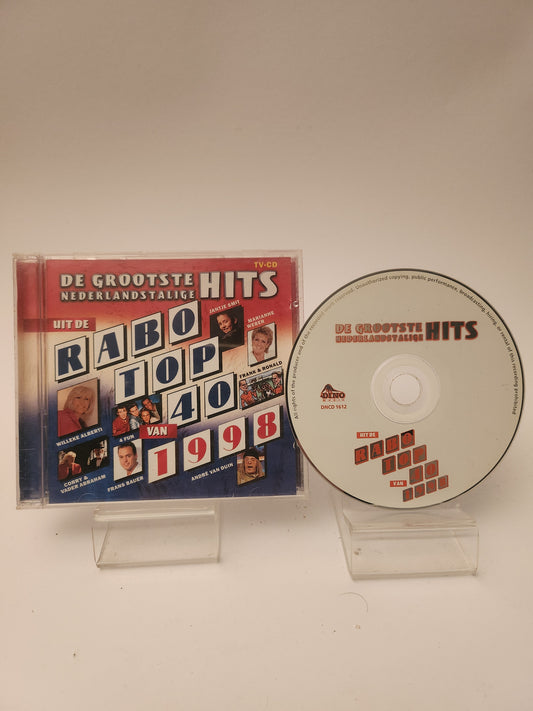 Grootste Nederlandstalige Hits uit de Rabo Top 40 van 1998 CD