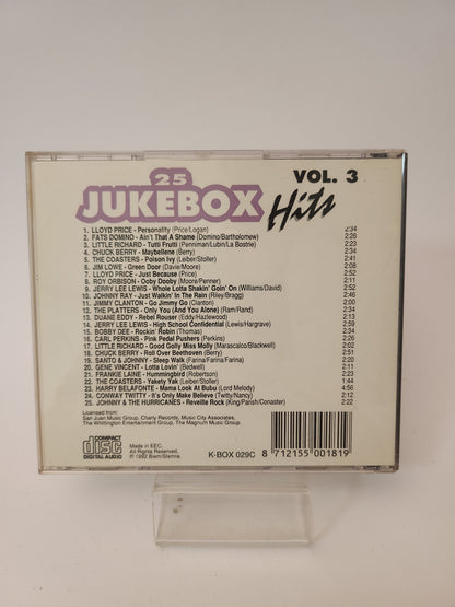 25 Jukebox Hits Volume 3 CD