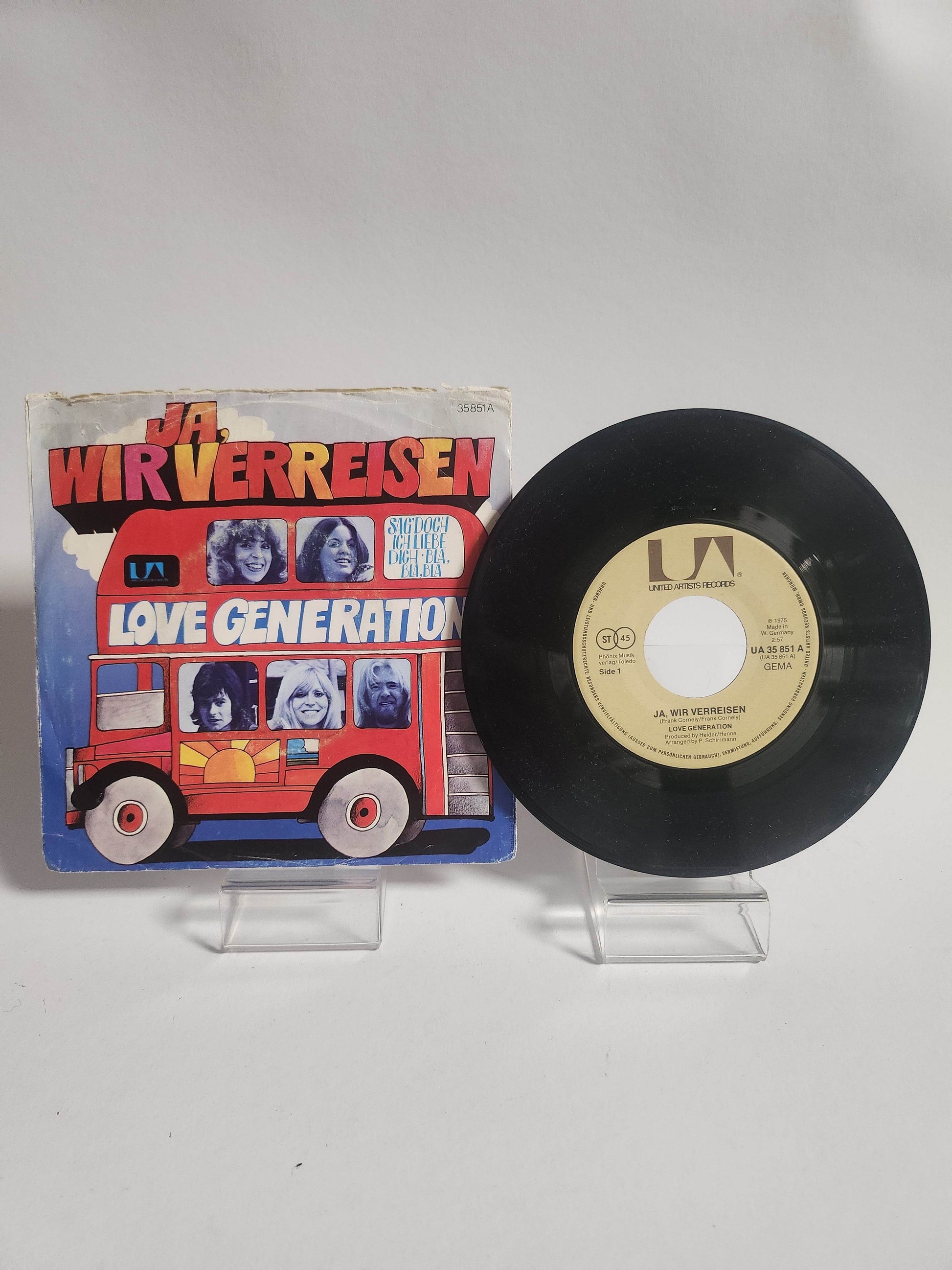 Love Generation: Ja, Wir Verreisen Single Vinyl - Feniks Gameshop