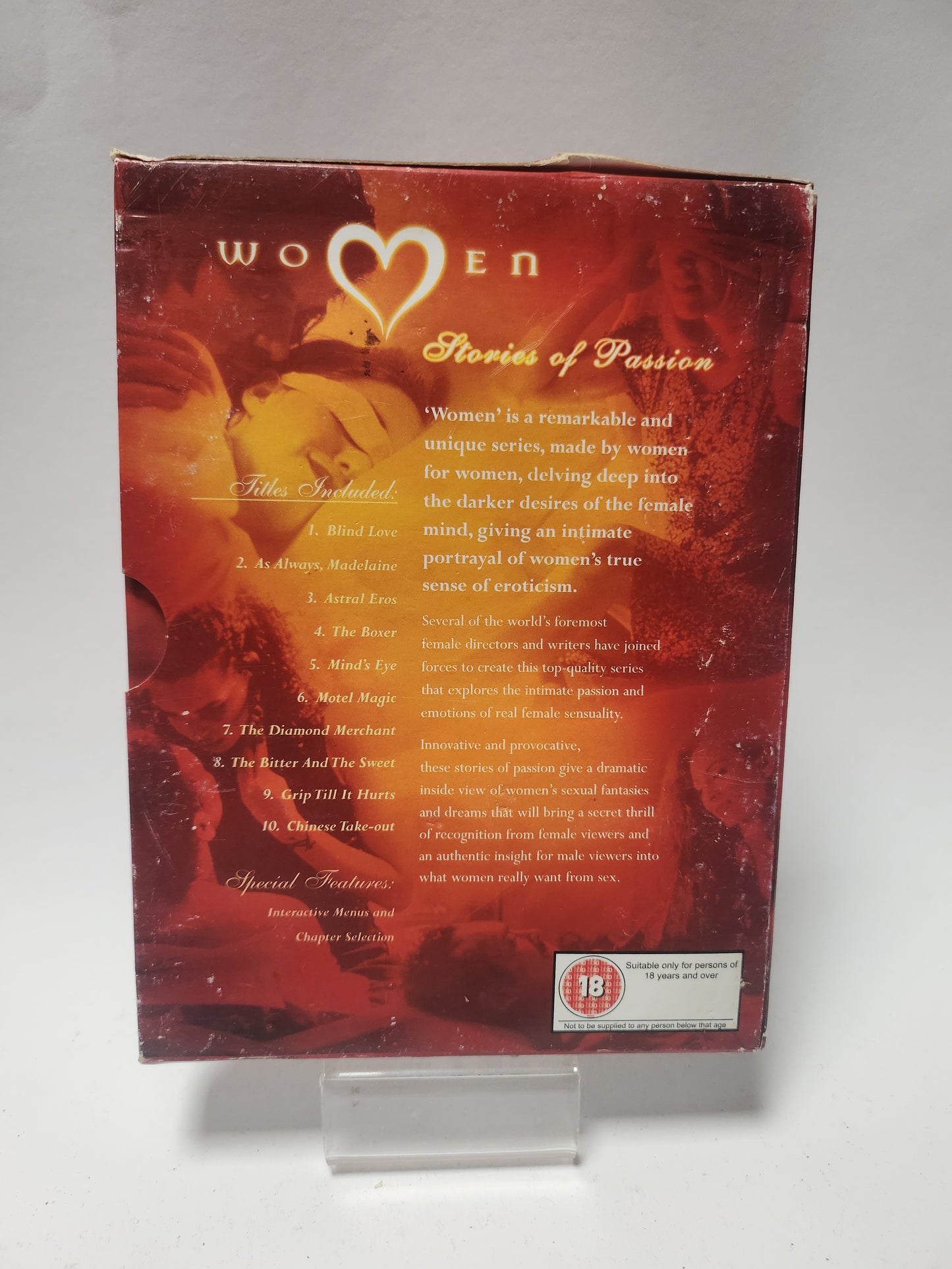 Women: Stories of Passion Playboy Limited Edition Dvd Box
