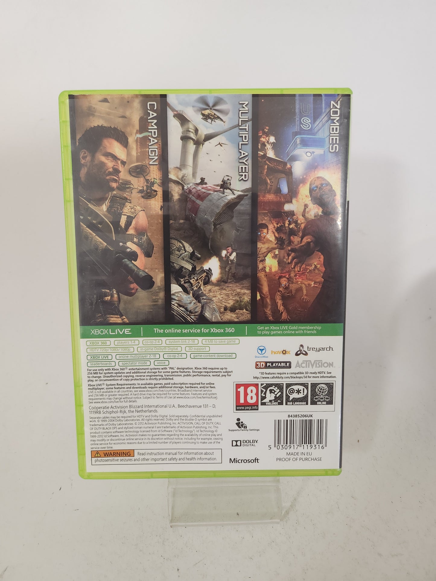 Call of Duty Black Ops II (No Book) Xbox 360