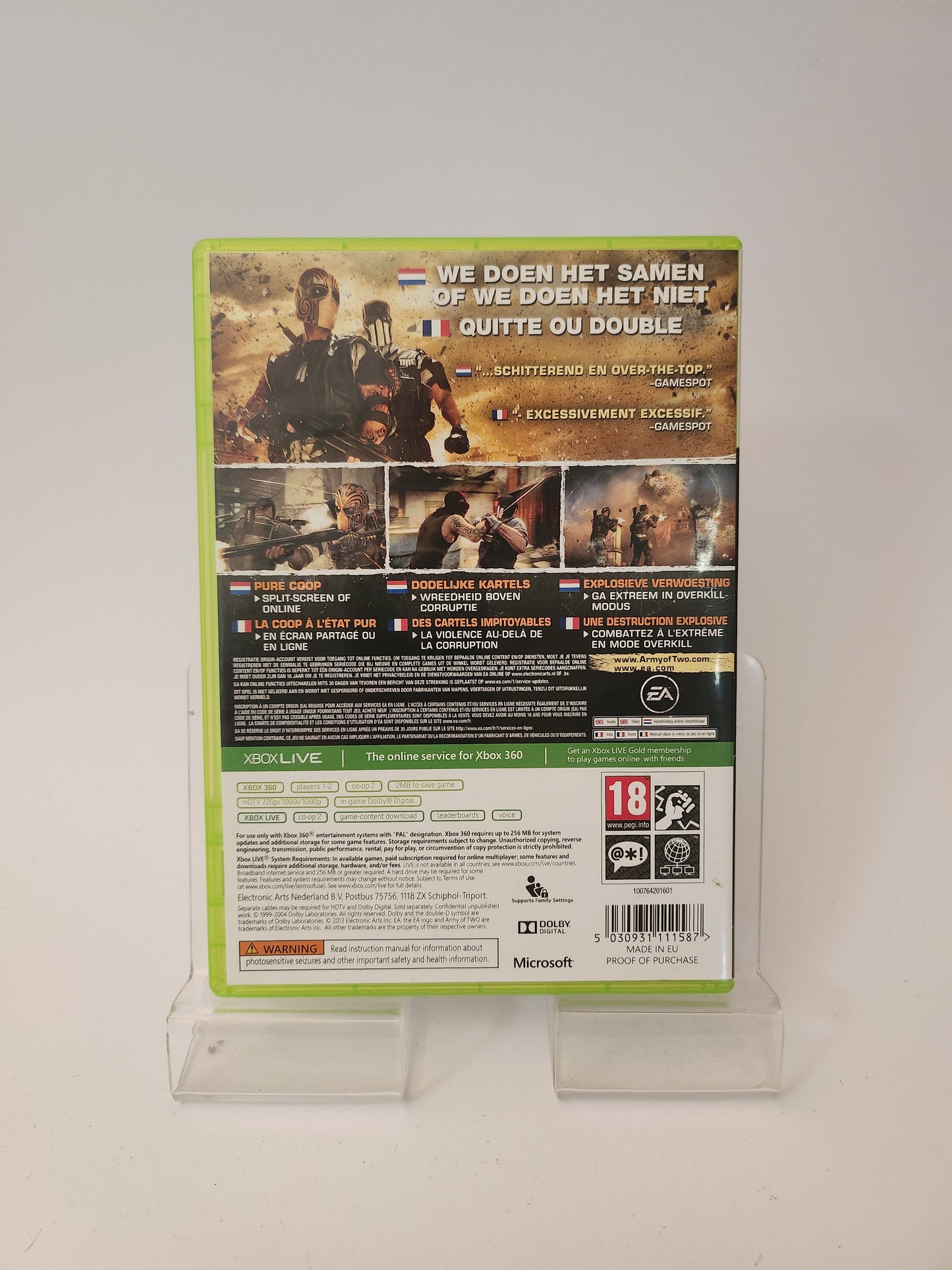 Army of Two the Devil's Cartel Xbox 360