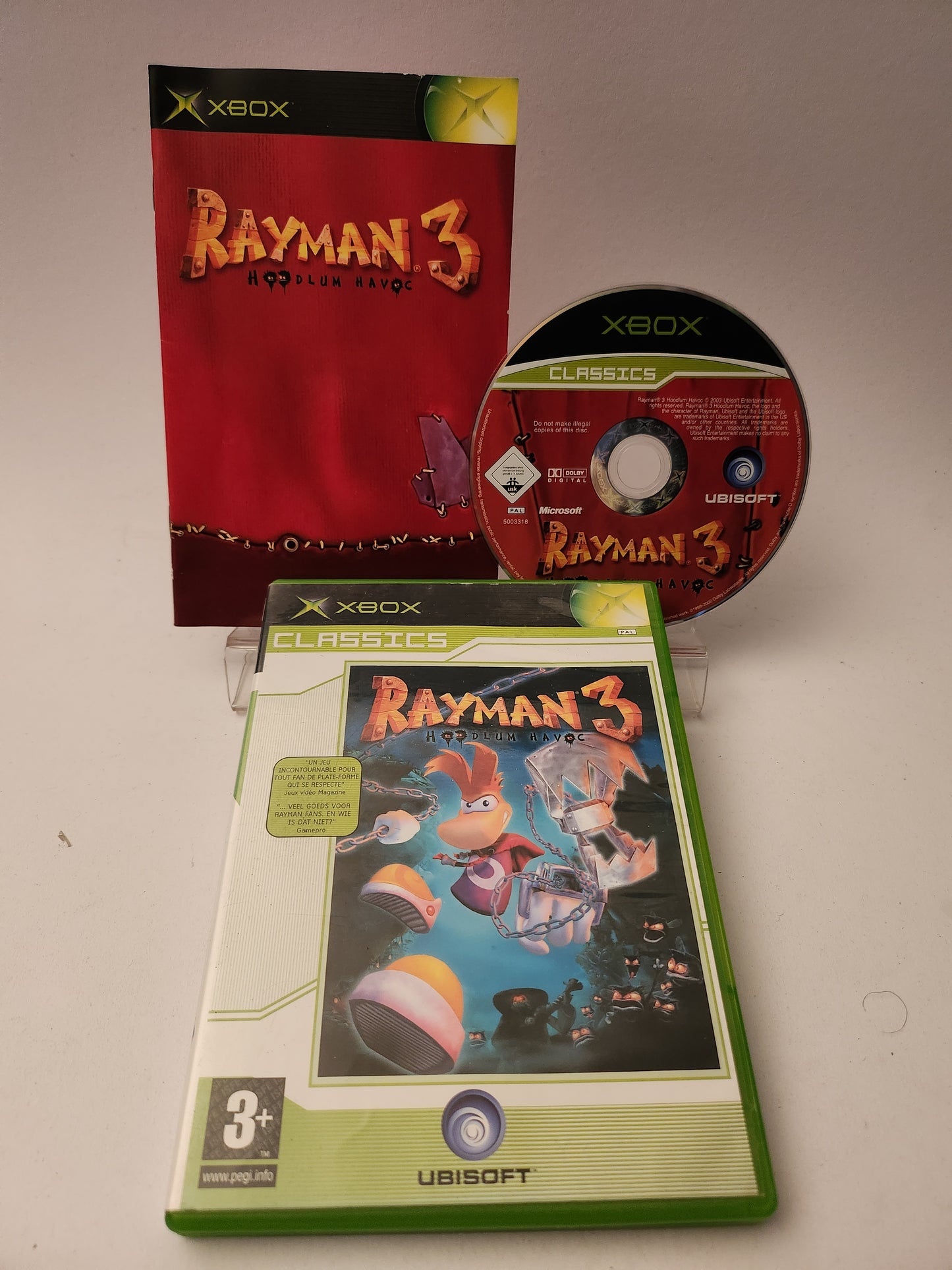 Rayman 3 Hoodlum Havoc Classics Xbox Original