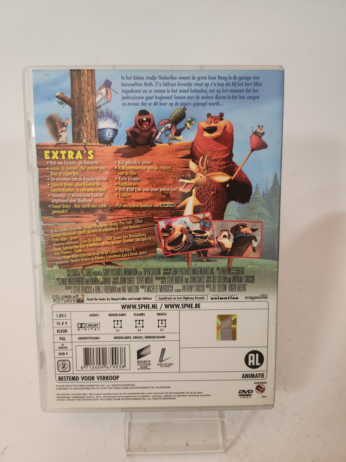 Baas in Eigen Bos Open Season DVD Kids