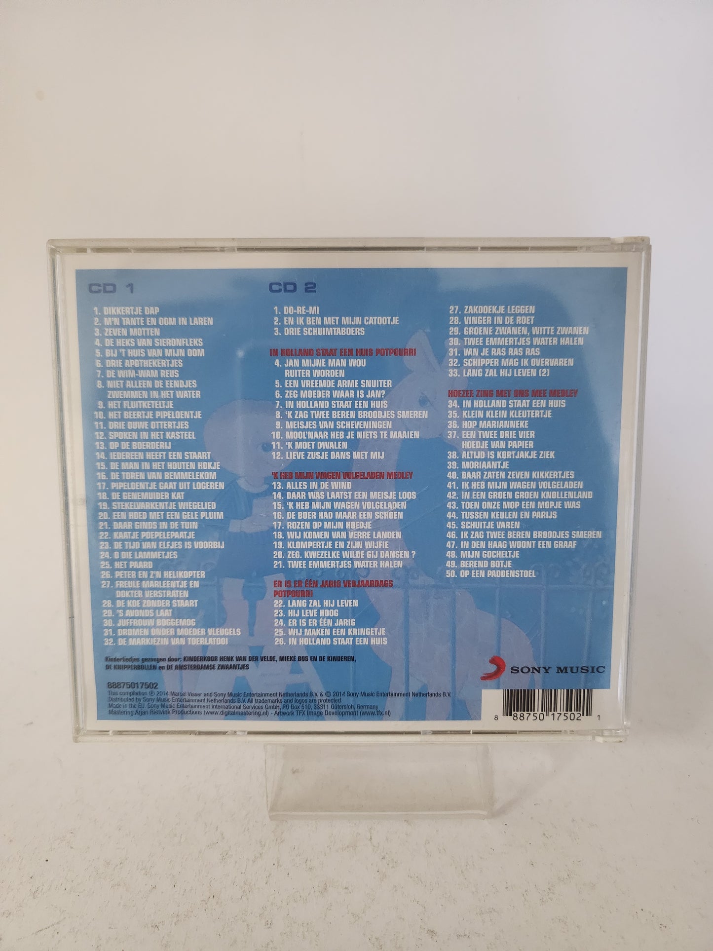 Dikkertje Dap en 80 Bekende Kinderliedjes van Annie MG Schmidt CD Box