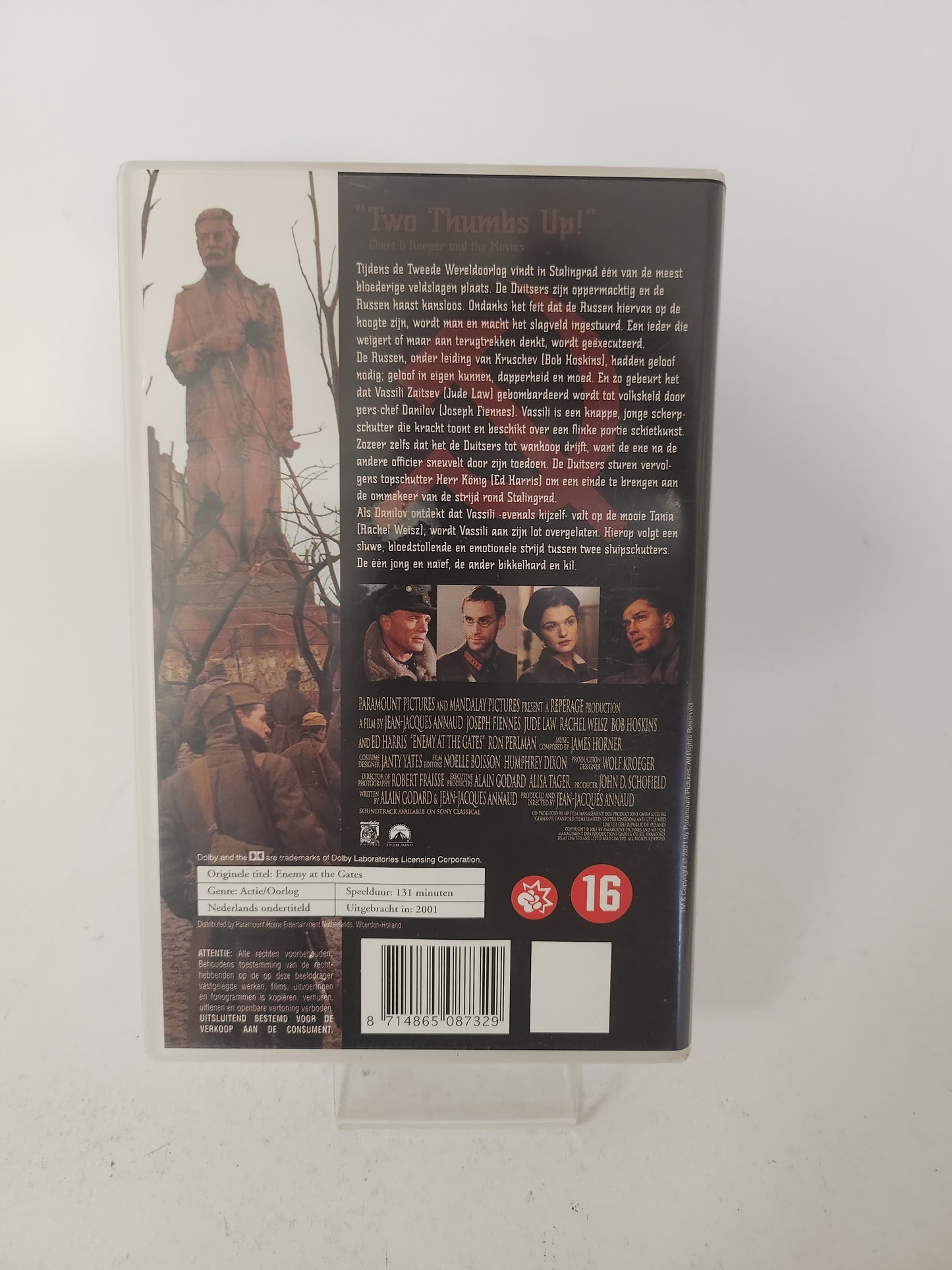 Enemy at the Gates VHS