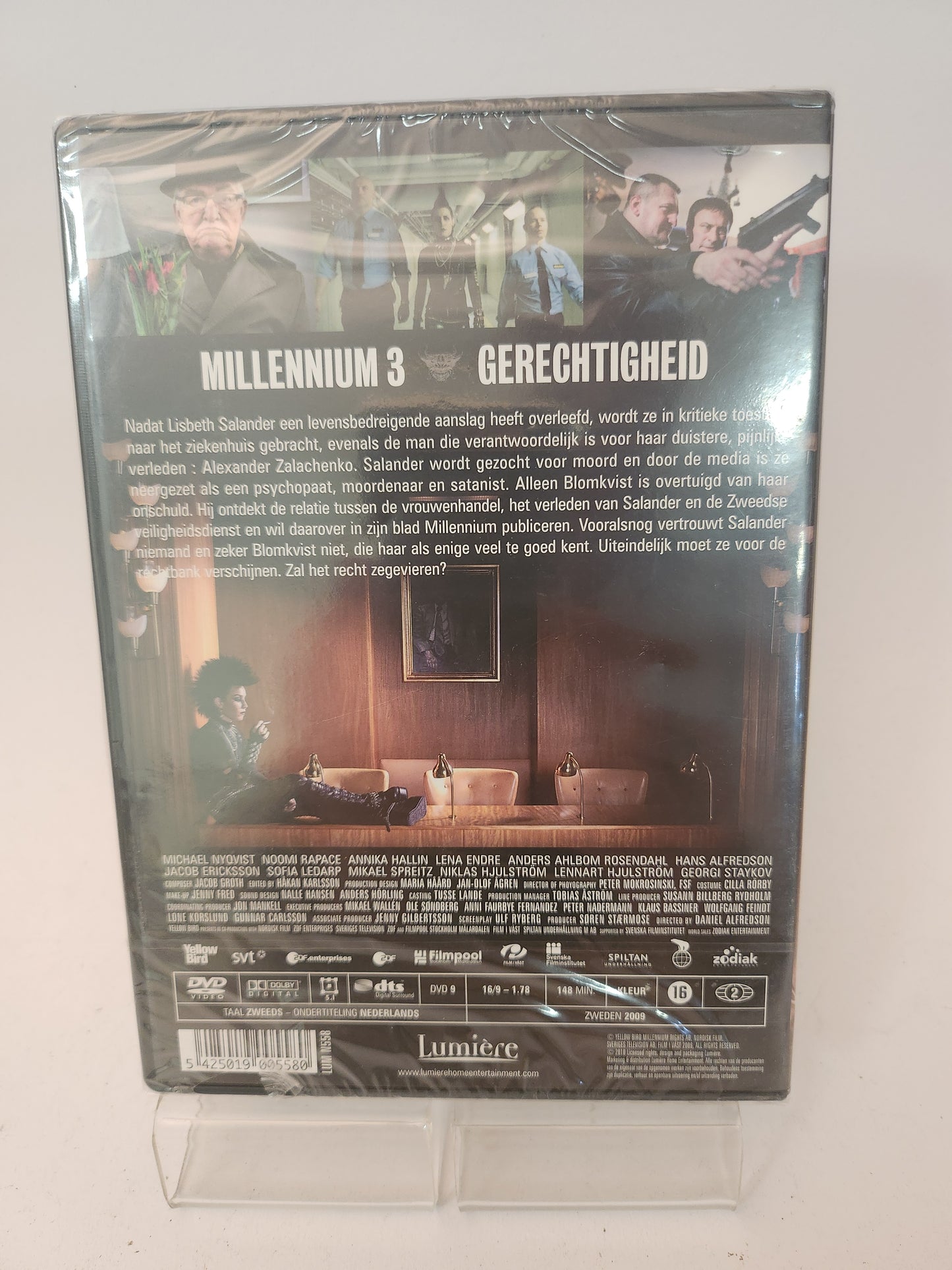 Stieg Larsson: Gerechtigheid: Millennium 3 geseald DVD