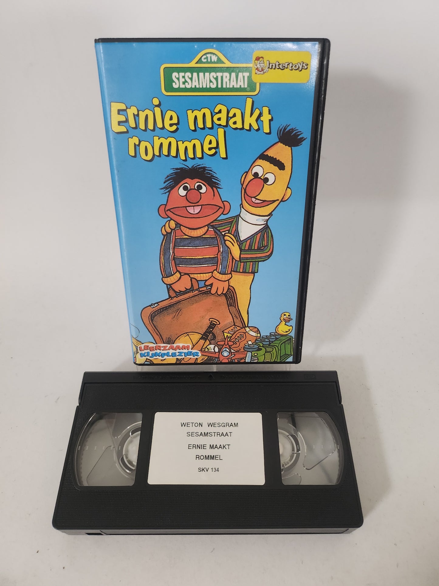 Ernie Maakt Rommel VHS Kids