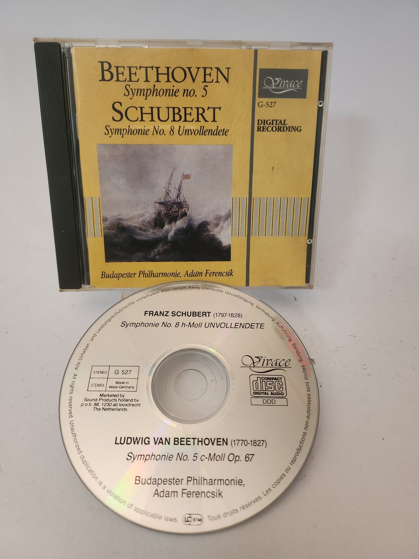 Schubert & Beethoven CD