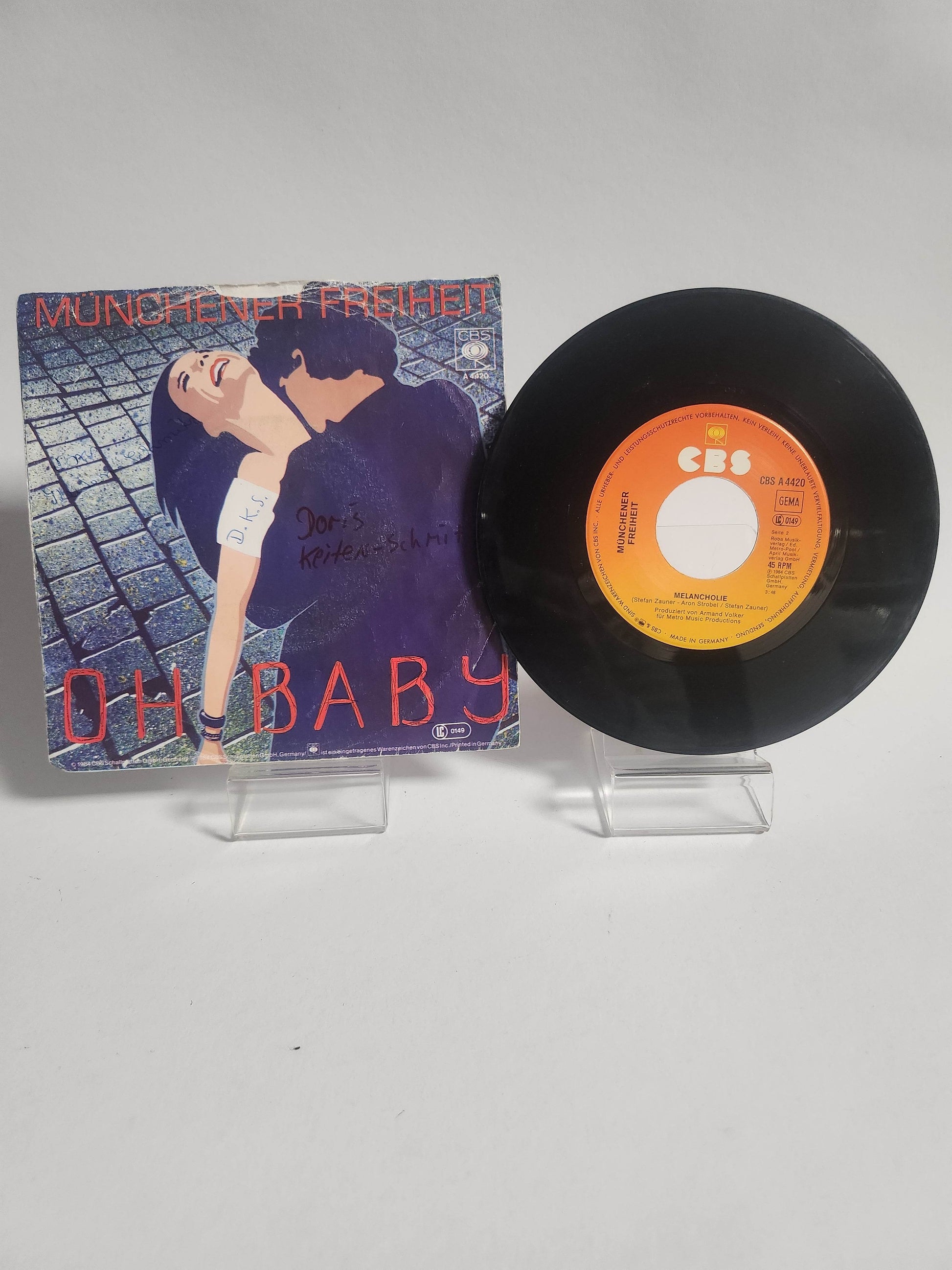 Münchener Freiheit: Oh Baby Single Vinyl - Feniks Gameshop