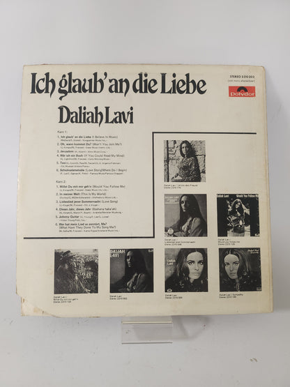 Ich Glaub'an die Liebe: Daliah Lavi LP Vinyl
