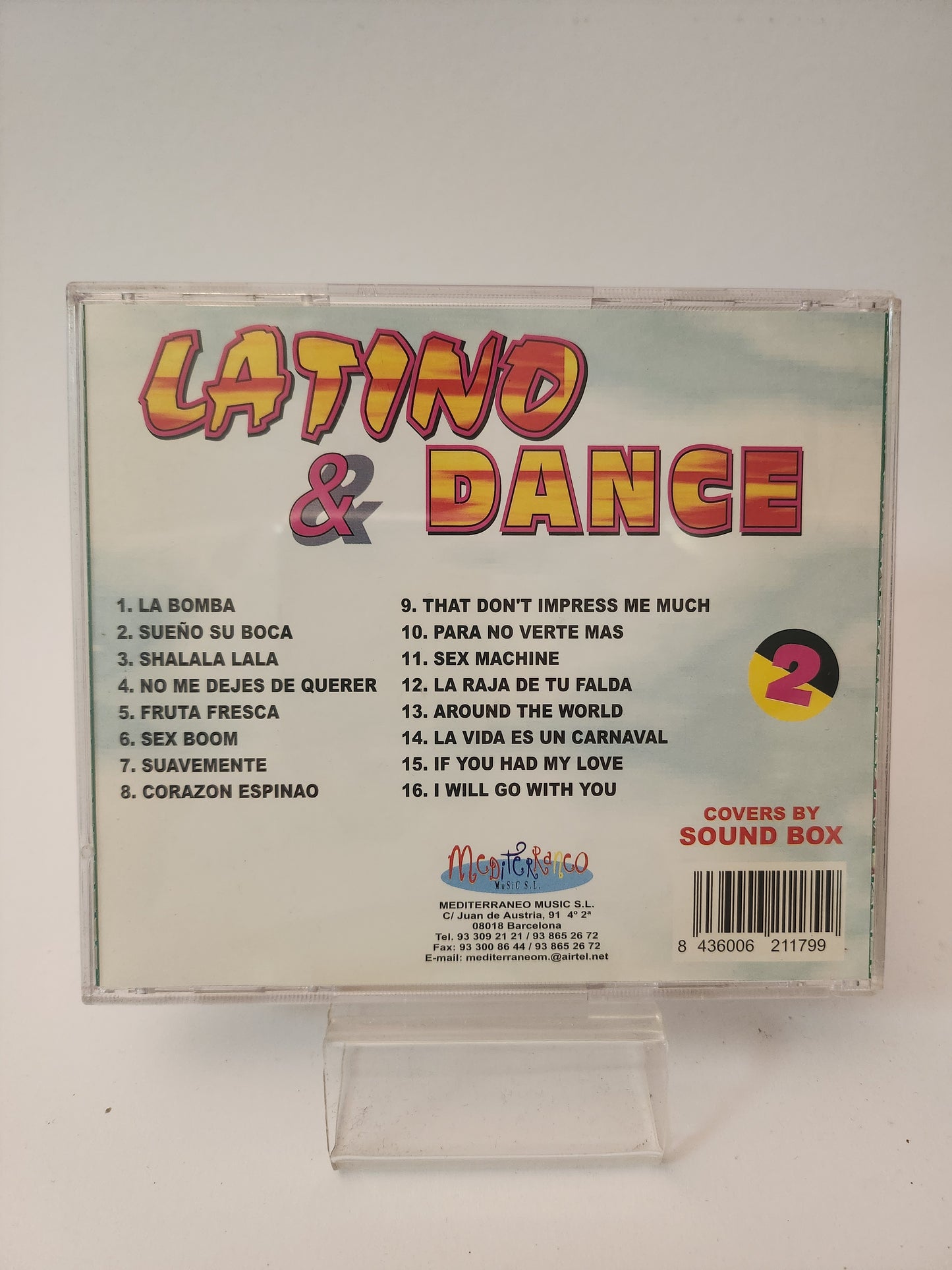 Latino & Dance Volume 2 CD