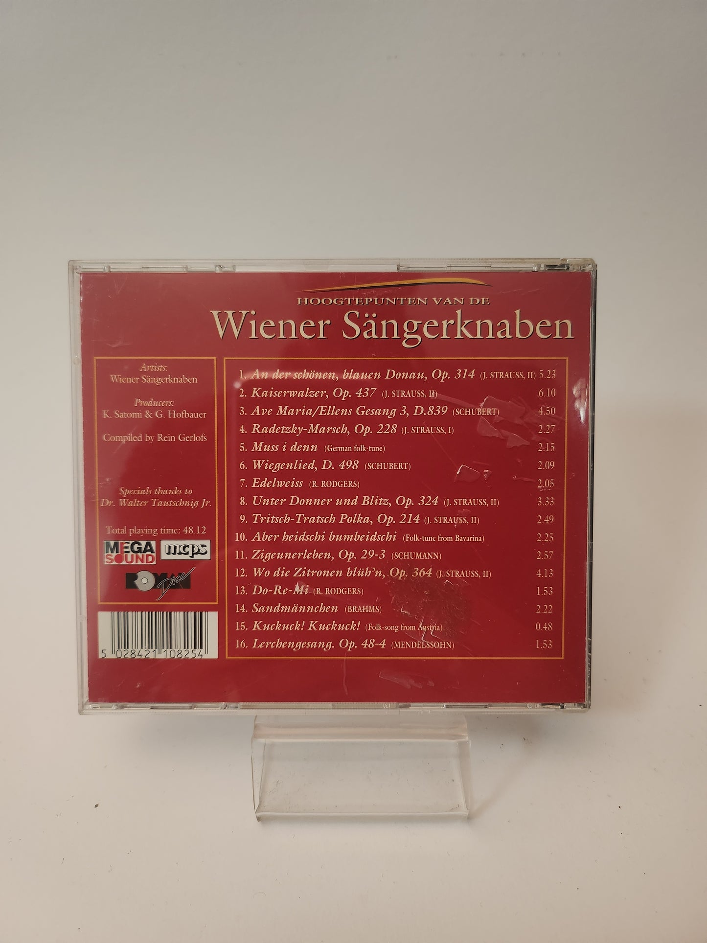 Hoogtepunten van de Wiener Sängerknaben CD