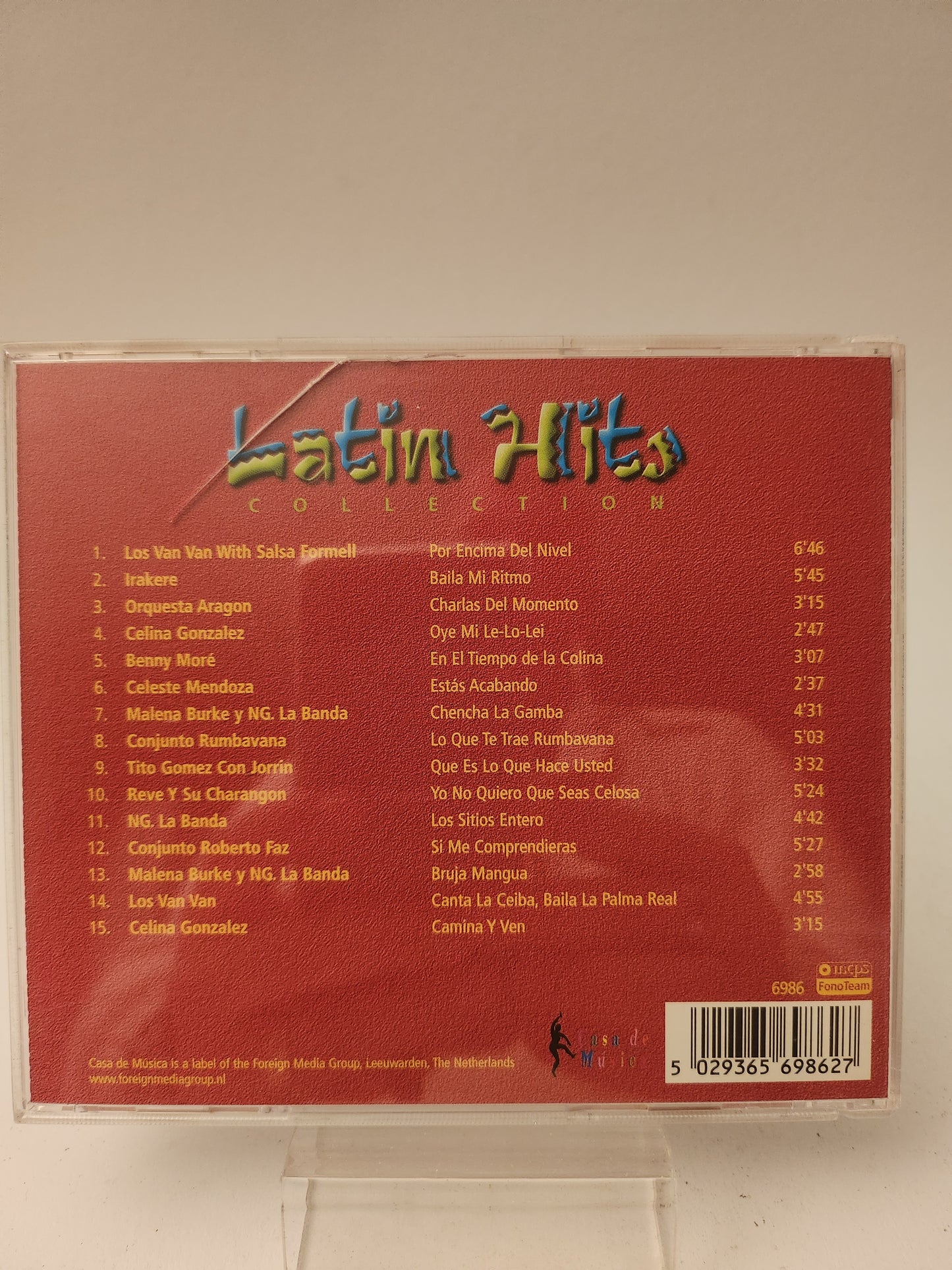 Latin Hits Collection CD