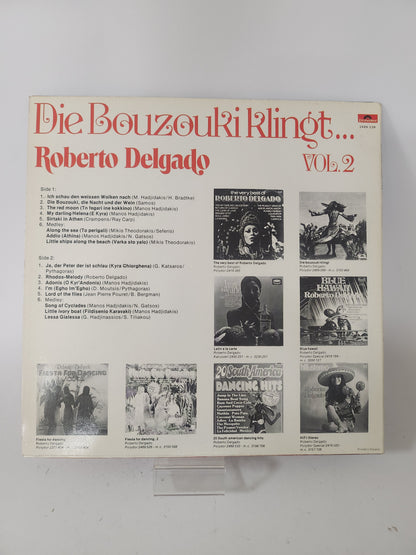 Die Bouzouki Klingt Vol 2: Roberto Belgado LP Vinyl