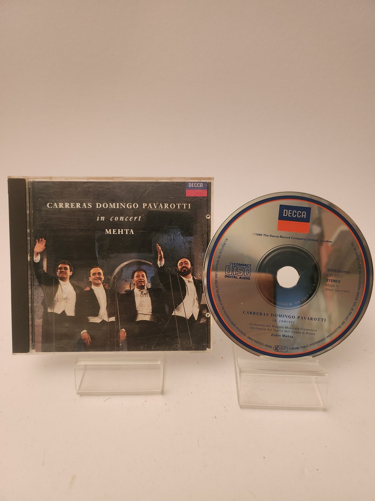 Carreras - Domingo - Pavarotti: Zubin Mehta CD