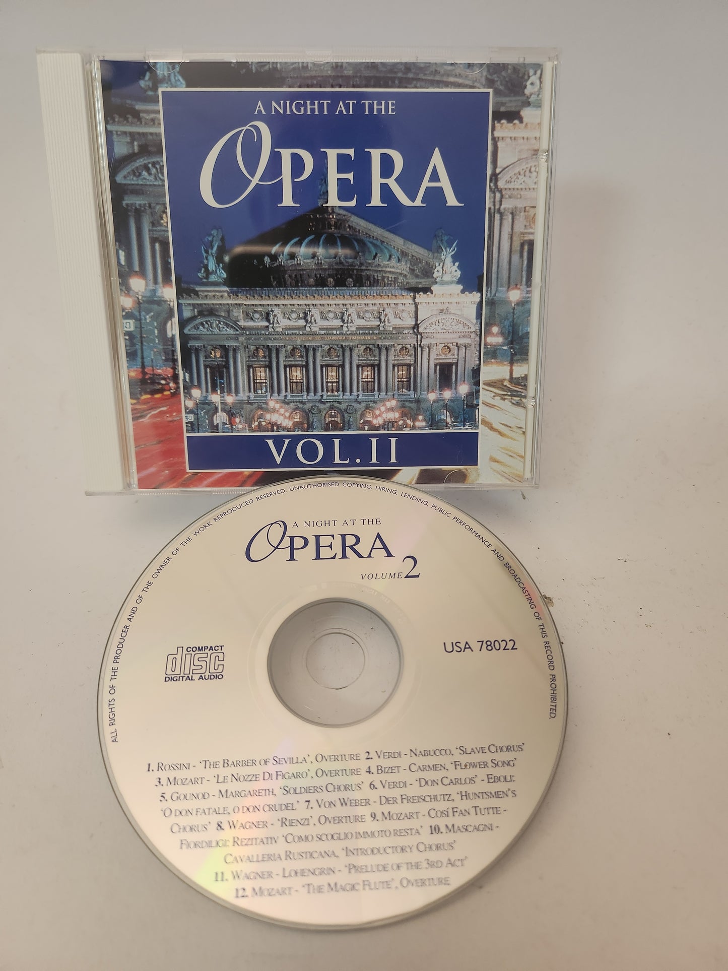 A Night at the Opera Volume 2 CD