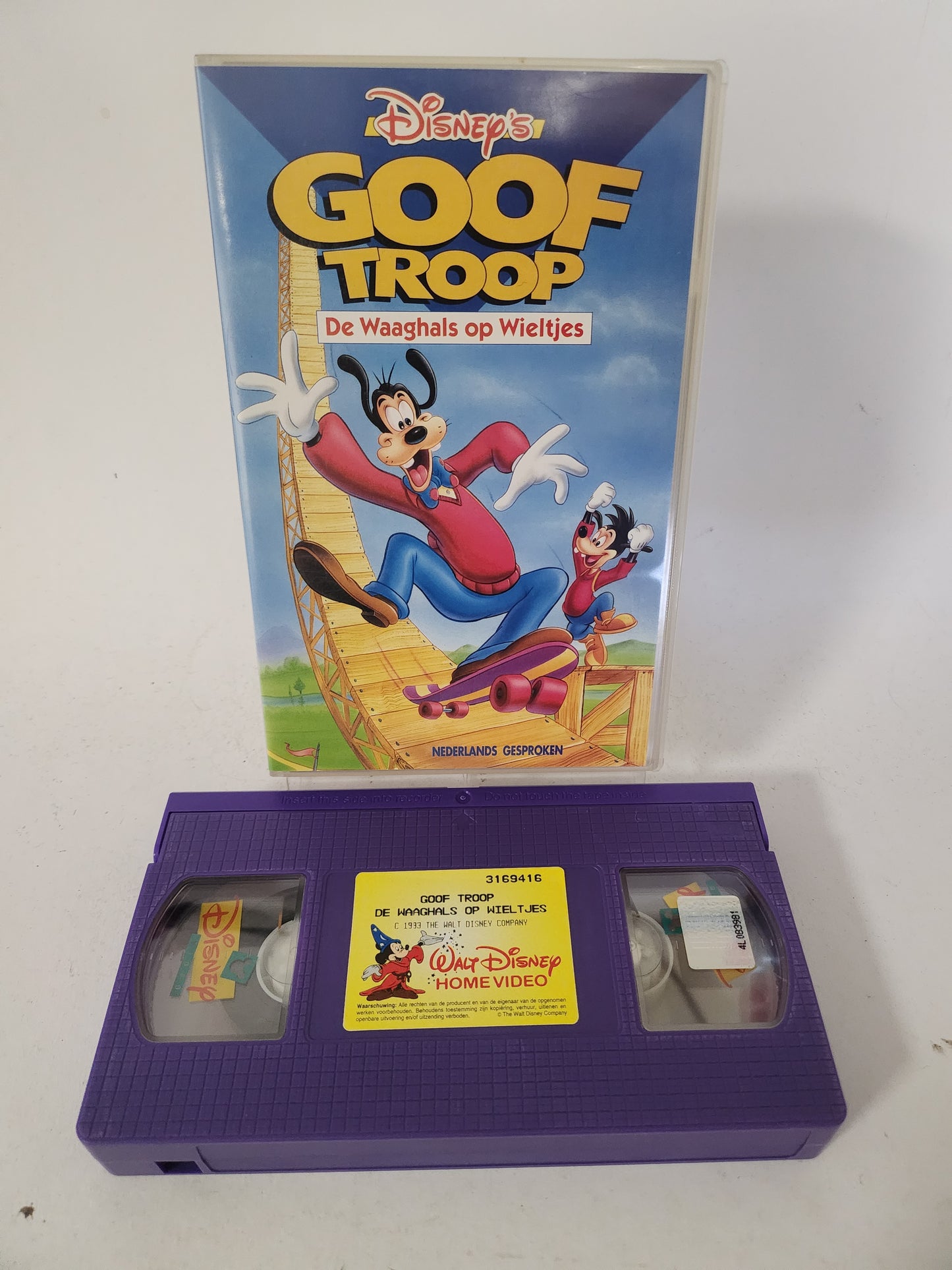 Goof Troop: de Waaghals op Wieltjes VHS Kids