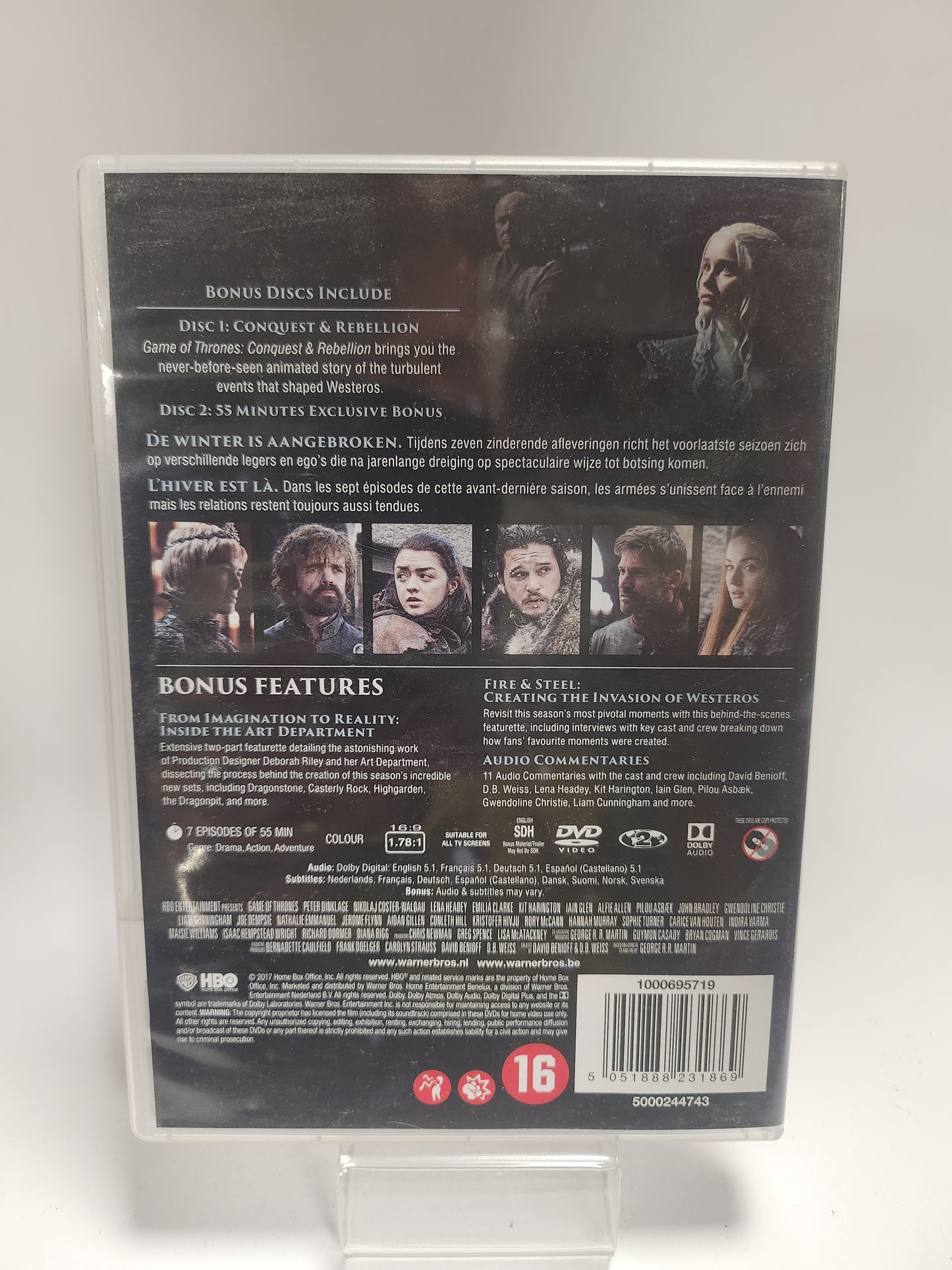 Game of Thrones: Winter is Here Seizoen 7 DVD Box
