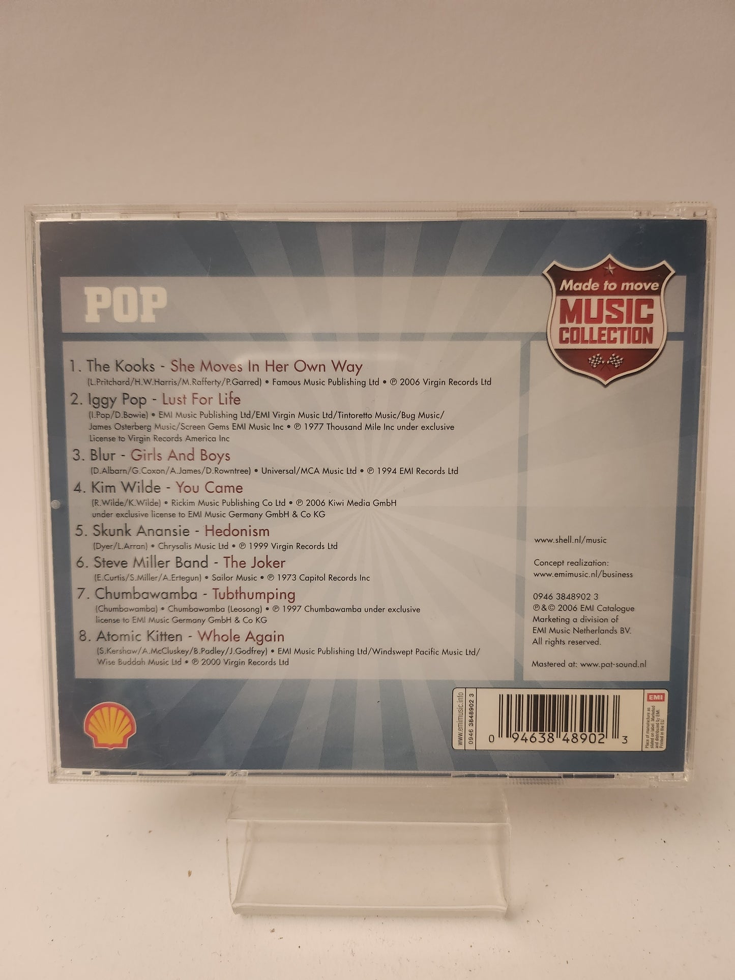 Made to Move Music Collection Pop CD