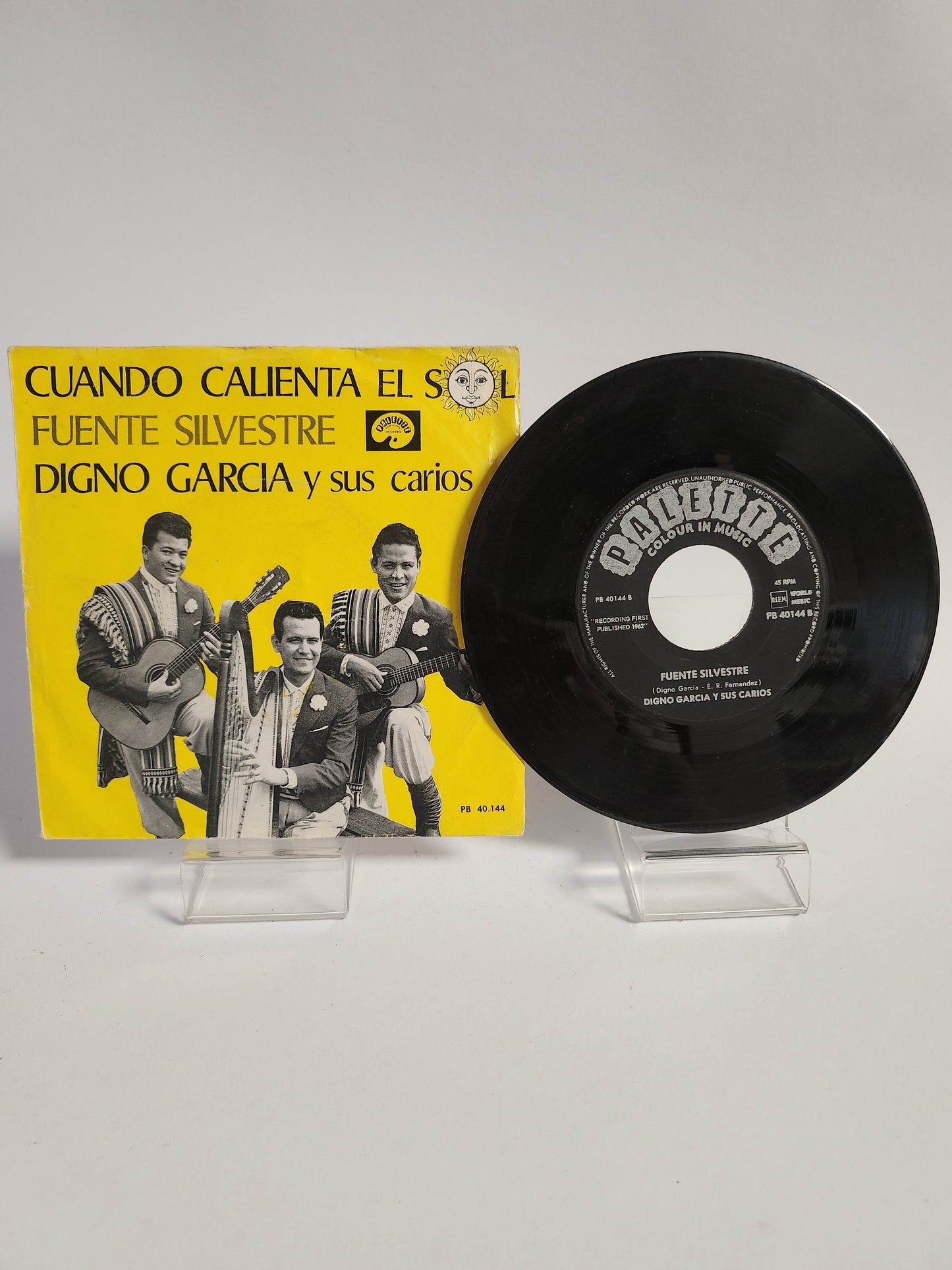 Dingo Garcia Y Sus Carios: Fuente Silvestre Single Vinyl - Feniks Gameshop