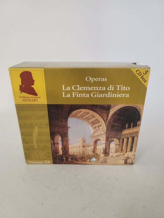 Operas: La Clemenza di Tito la Finta Giardiniera Volume 23 CD Box