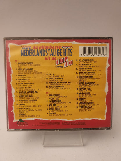 De Allerbeste Nederlandstalige Hits uit de Top 40 1992 CD