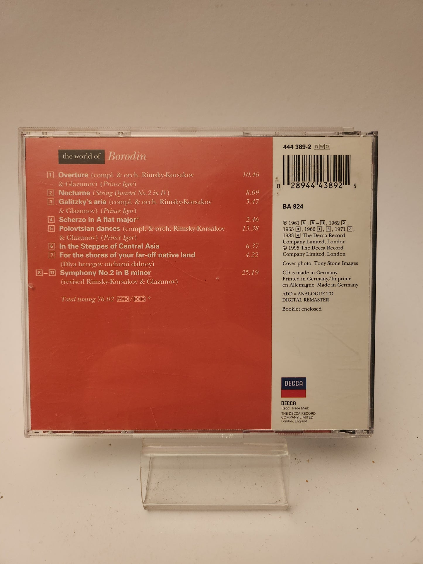 World of Borodin CD