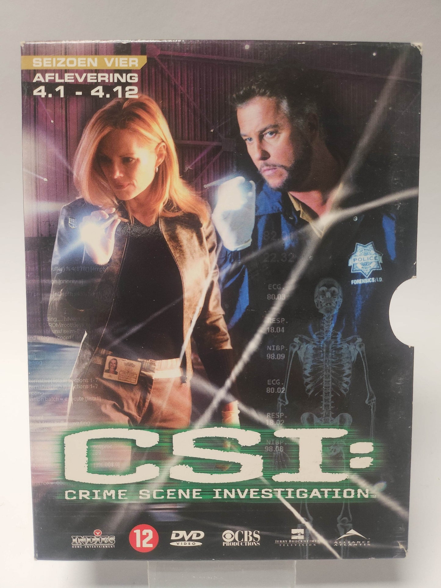 CSI Seizoen 4 Aflevering 4.1 tm 4.12 Box DVD - Feniks Gameshop