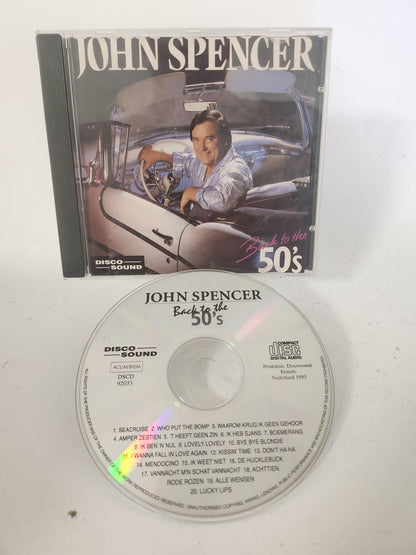John Spencer: Back to the 50's CD