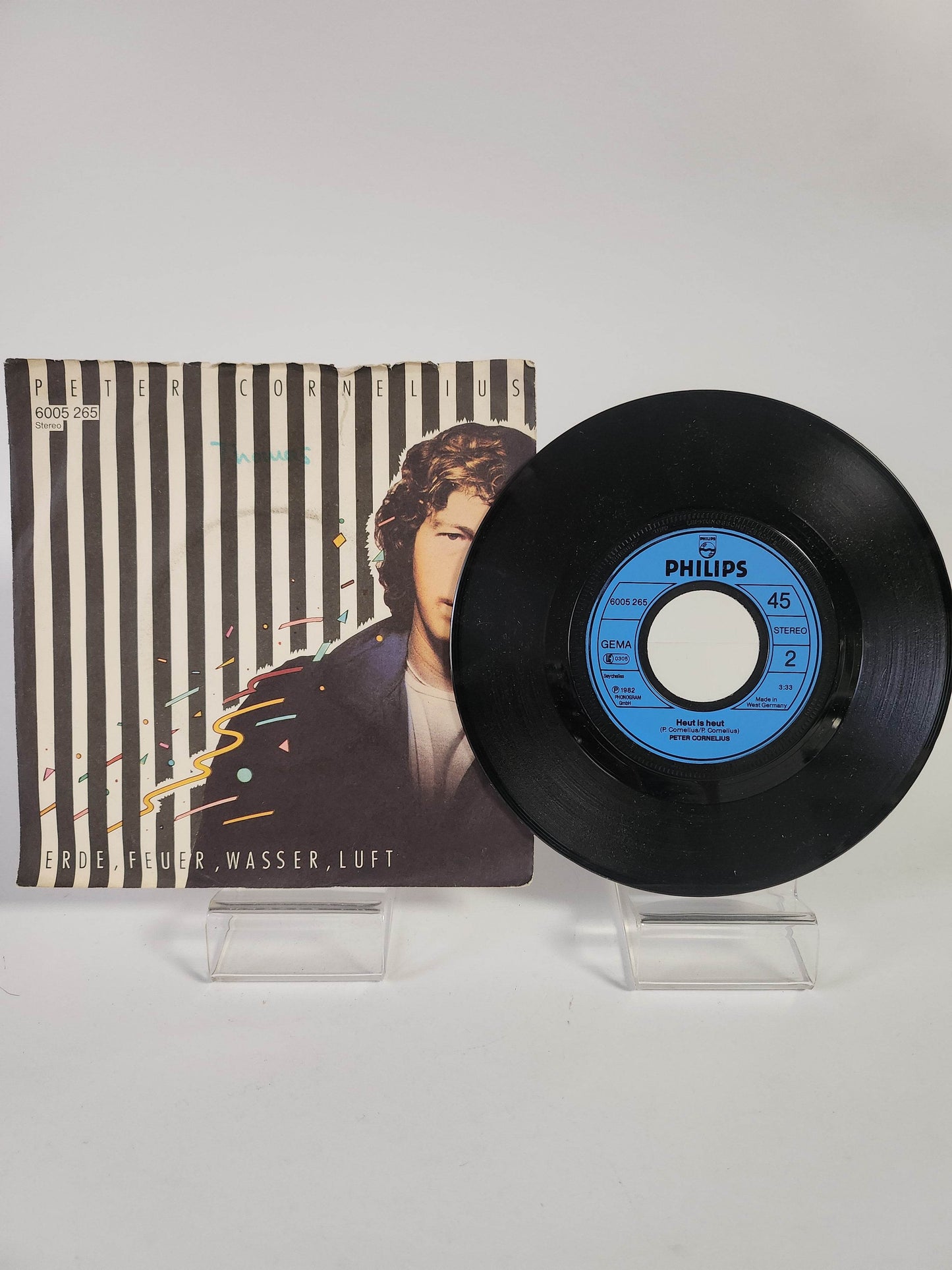 Peter Cornelius: Erde, Feuer, Wasser, Luft Single Vinyl - Feniks Gameshop