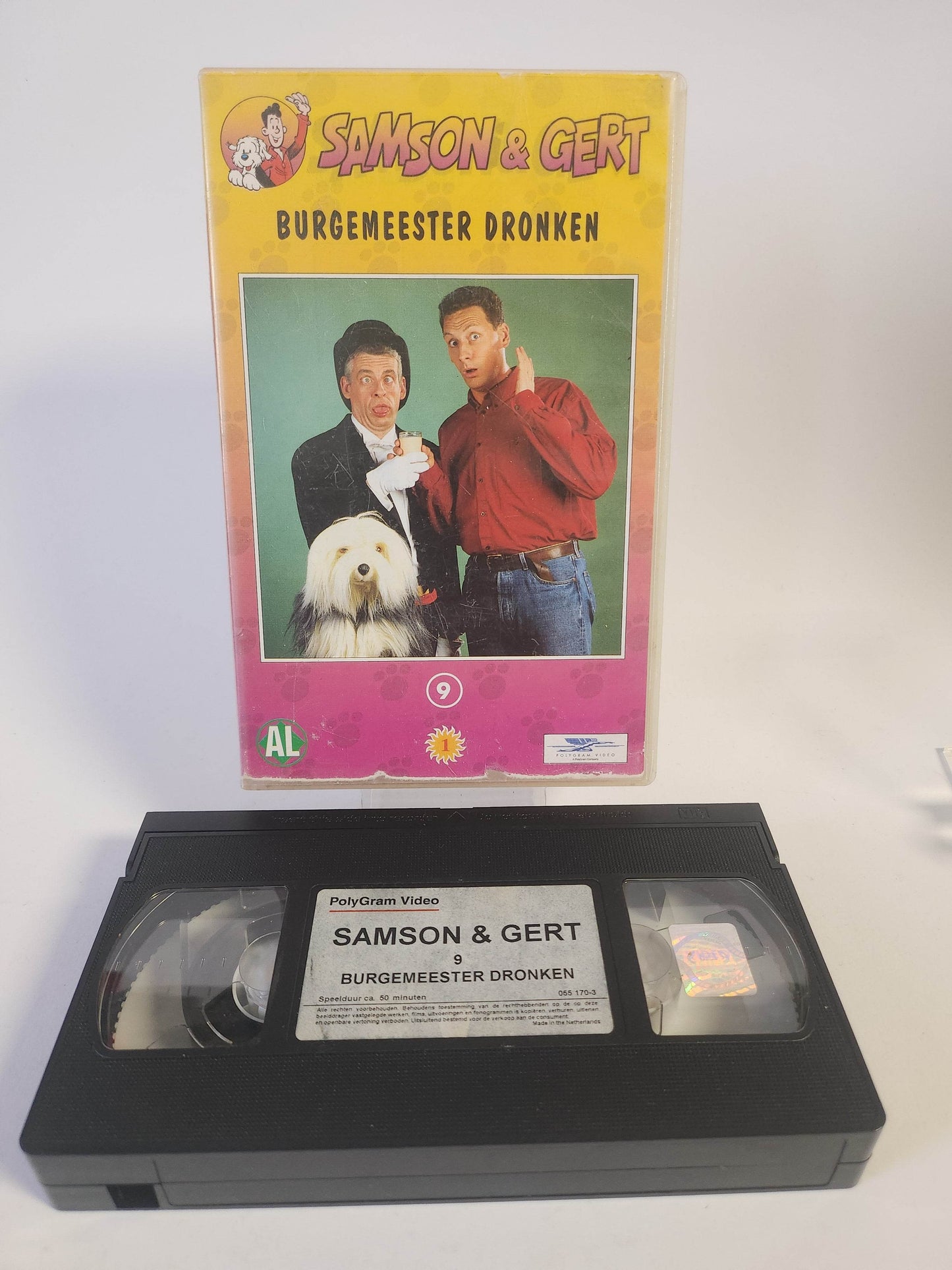 Samson & Gert Burgemeester Dronken Deel 9 VHS - Feniks Gameshop