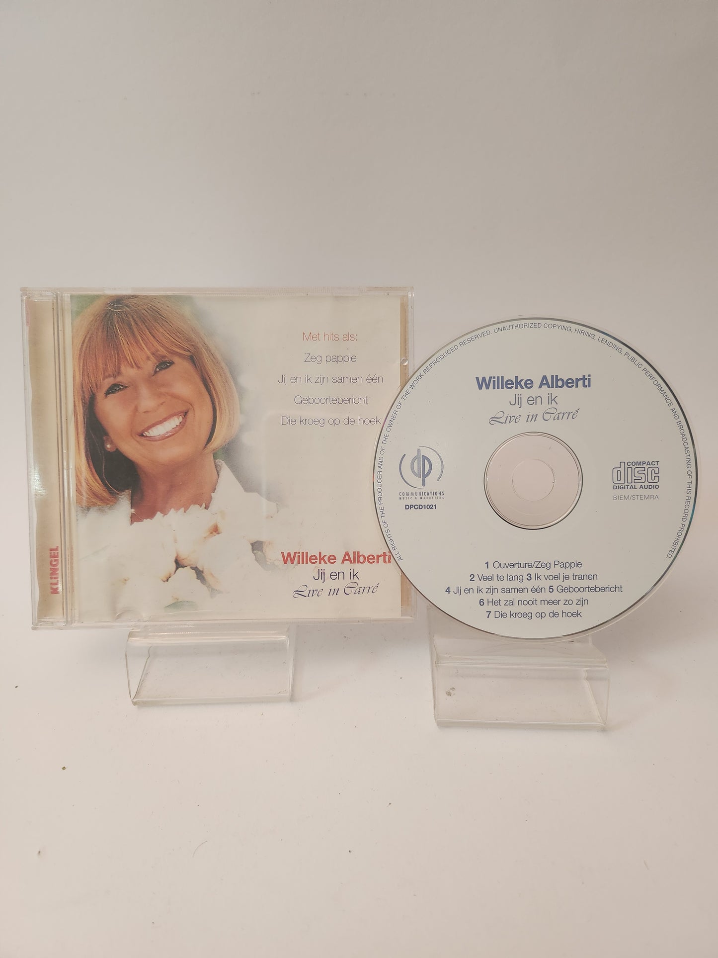 Willeke Alberti: Jij en Ik "Live in Carre" CD