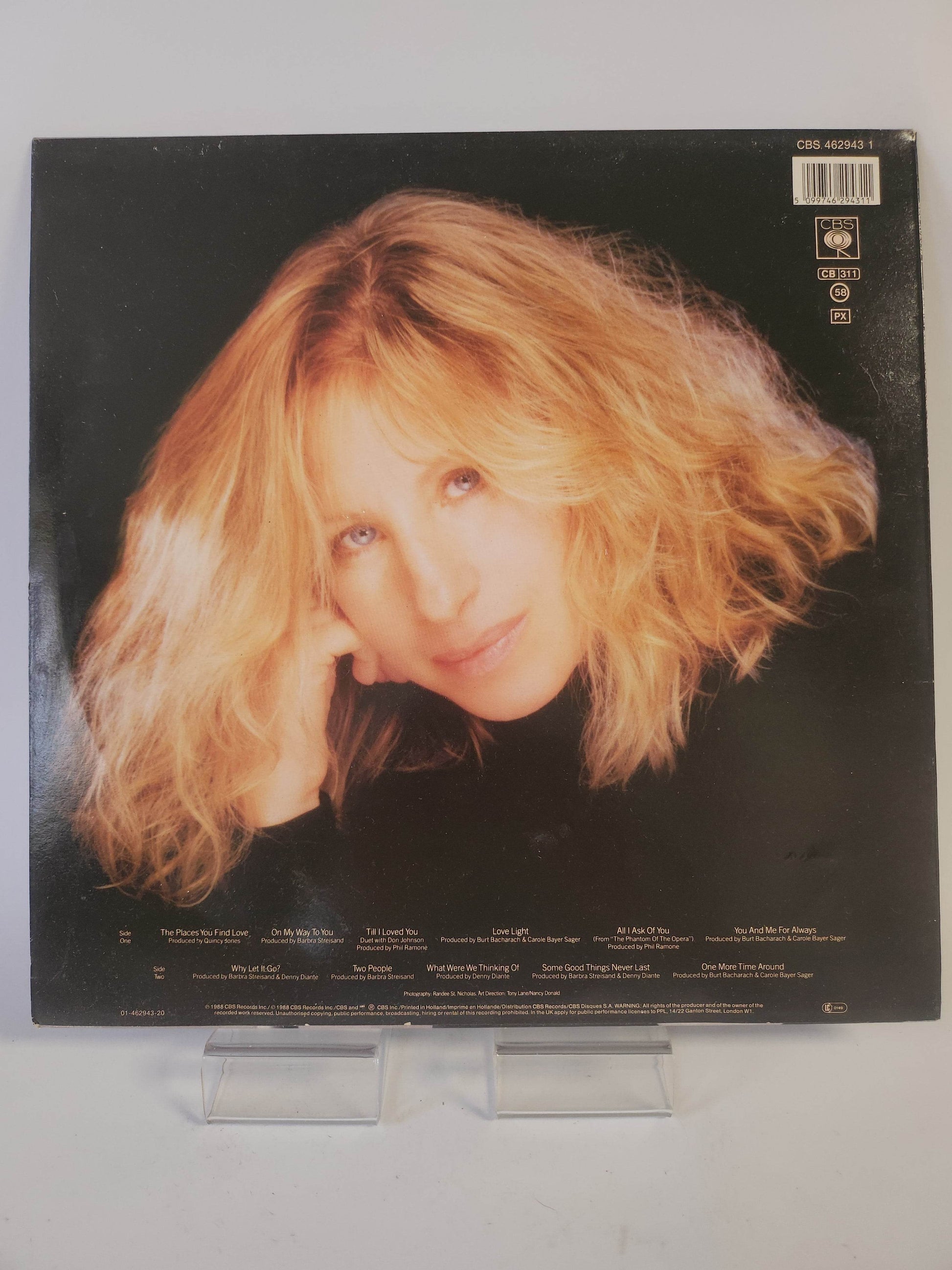 Barbra Streisand: Till I Loved You LP Vinyl - Feniks Gameshop