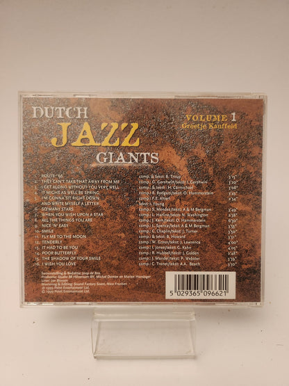 Dutch Jazz Giants Volume 1 CD