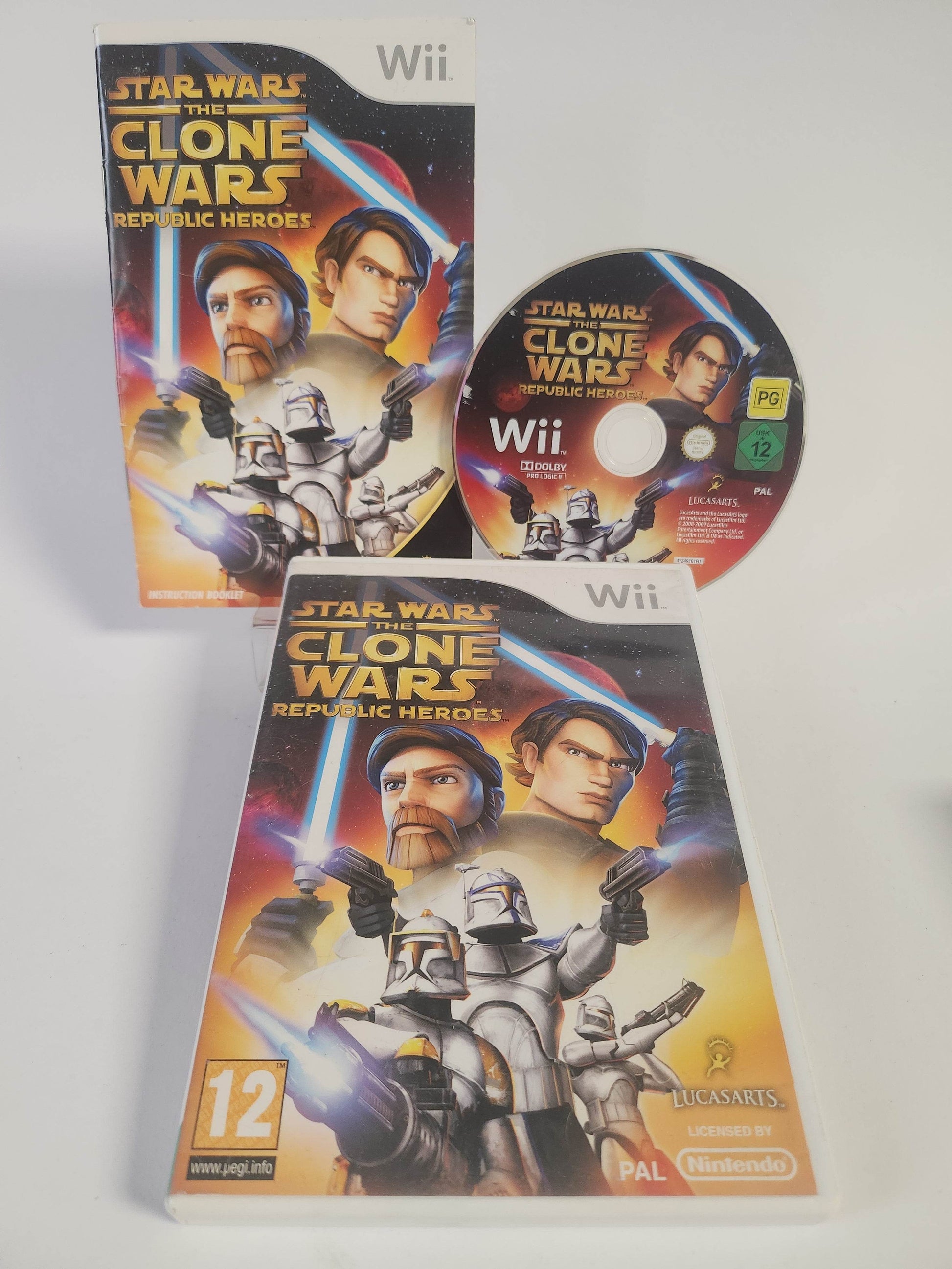 Star Wars the Clone Wars Republic Heroes Wii - Feniks Gameshop